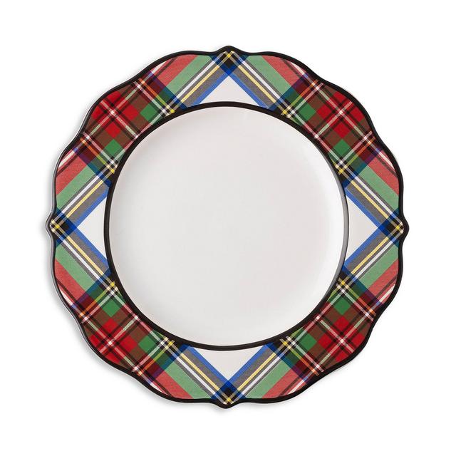 Juliska Stewart Tartan Dessert/Salad Plate