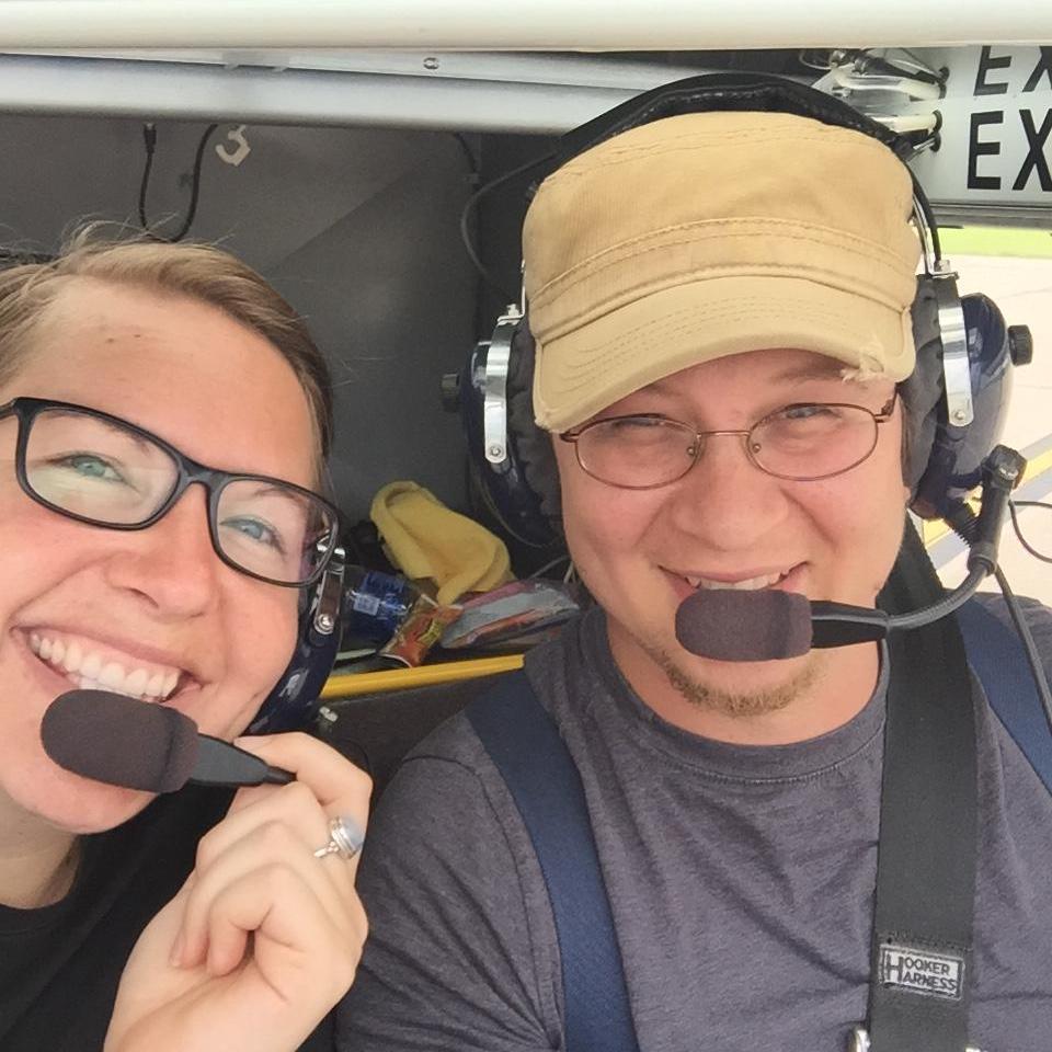 Our first flight together with Jason as Pilot in command!!!