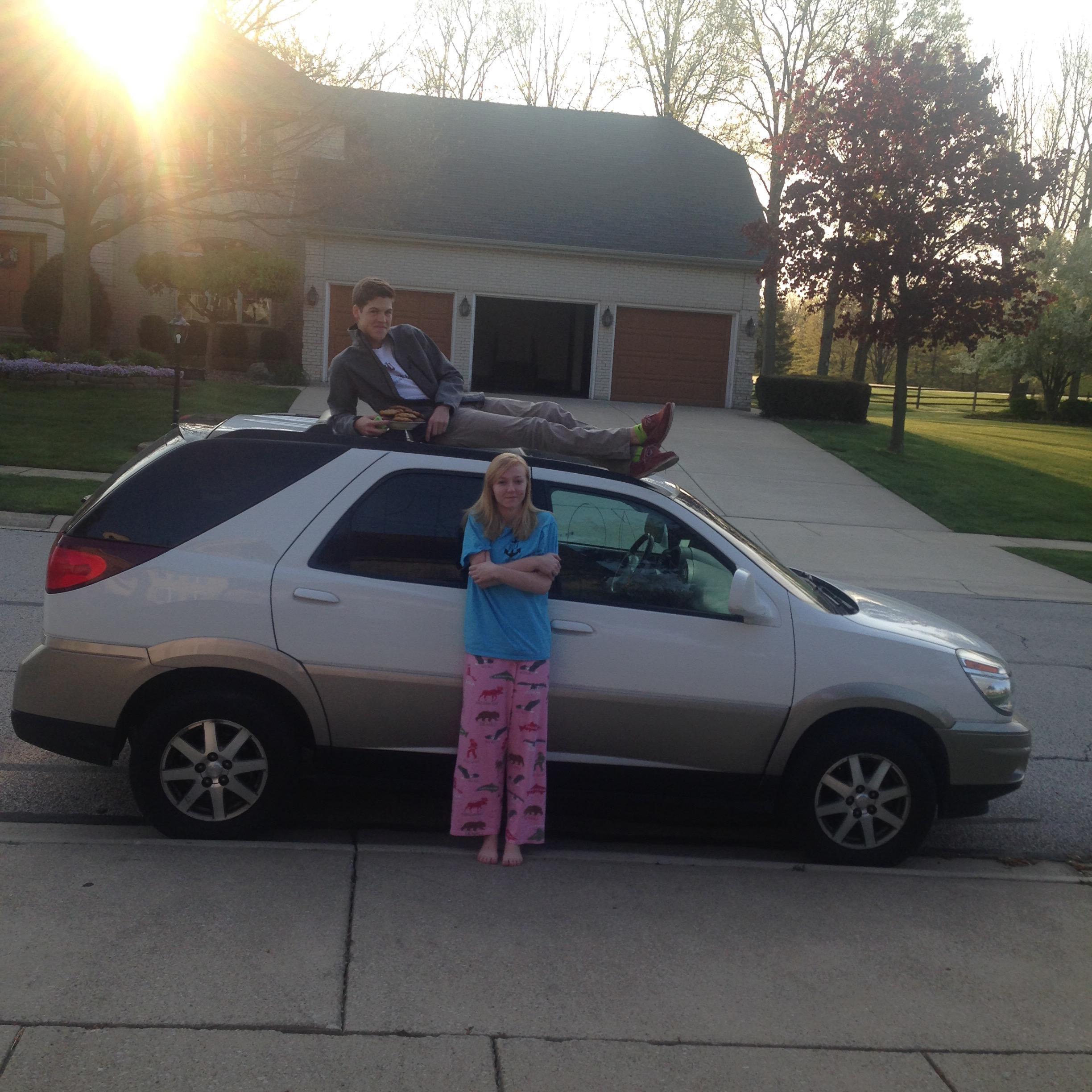 Asking Nicole to prom at 6am