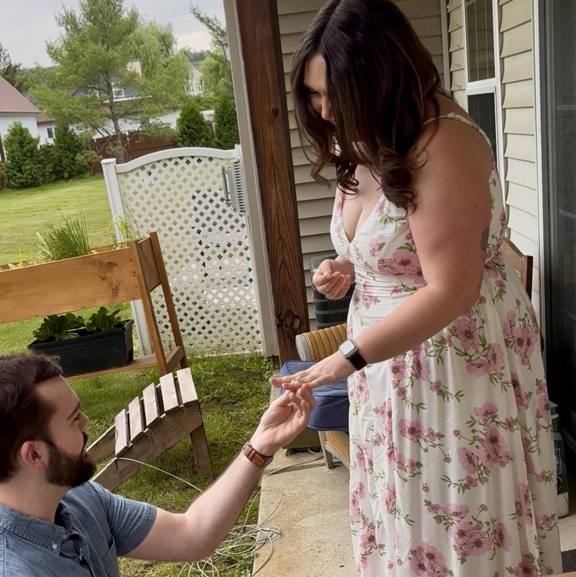 The 'I do' moment