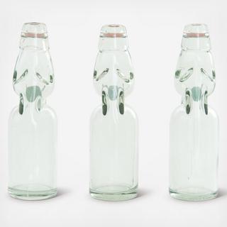 Vintage Reproduction Glass Soda Bottle