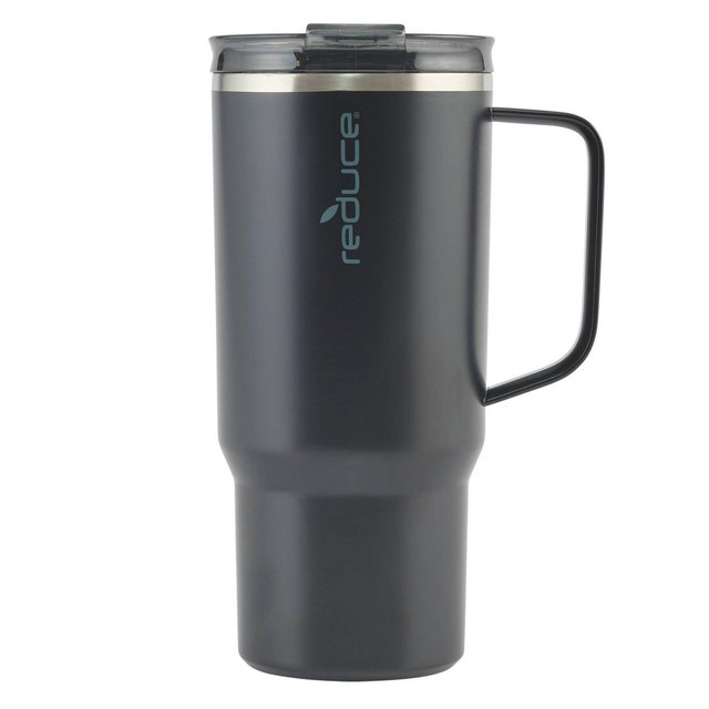 Reduce 24oz Hot1 Vacuum Insulated Stainless Steel Travel Mug with Steam Release Lid Black