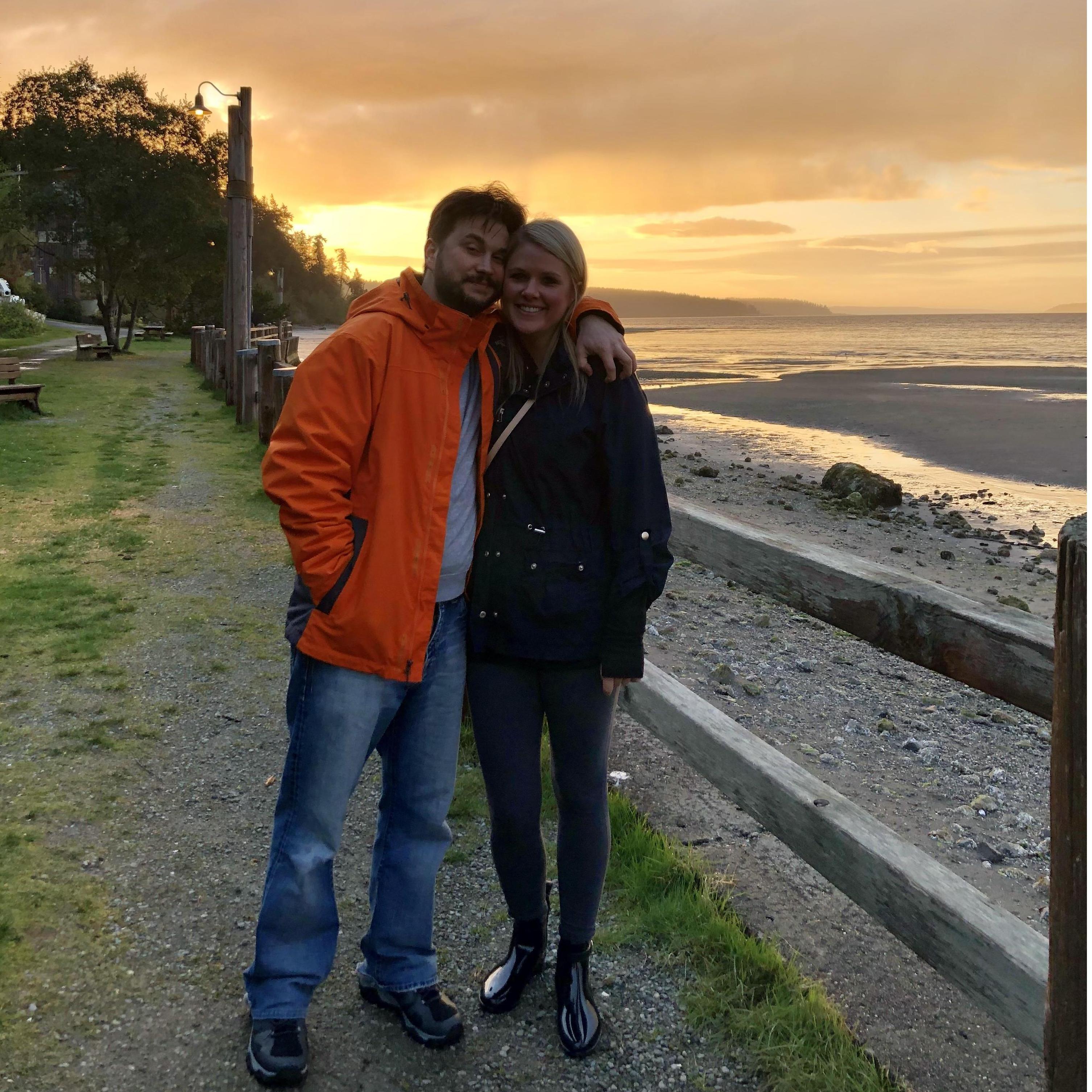 Shannon's first trip to Whidbey Island - April 2019