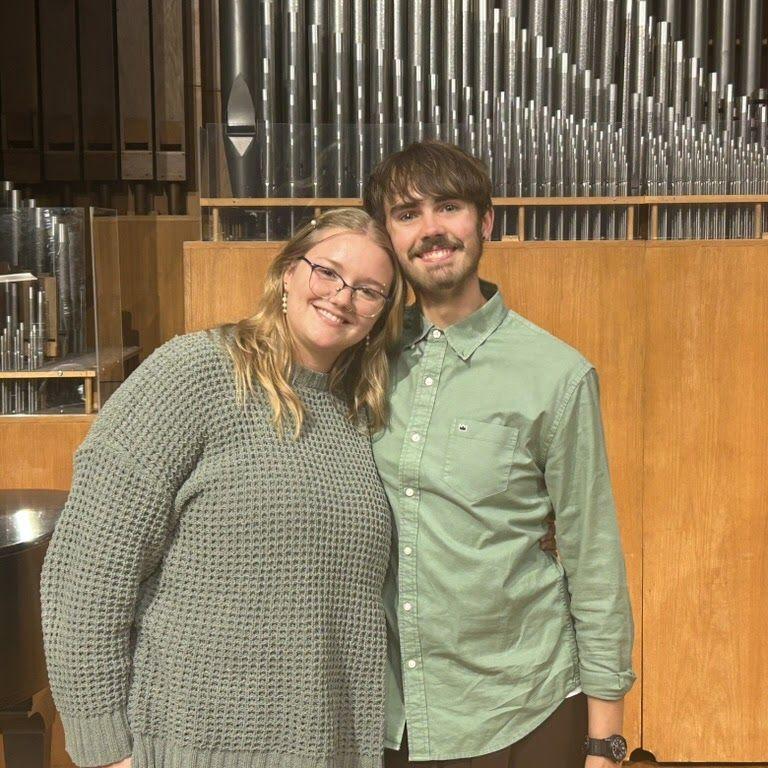 After Ryan's senior recital!