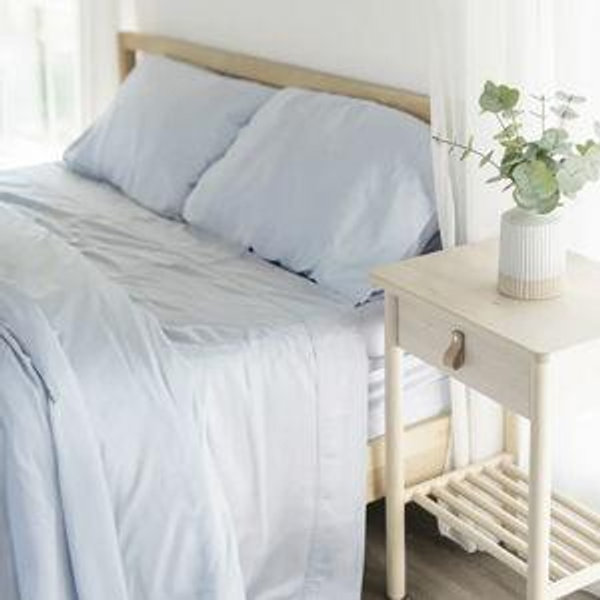 King Sheet Set (blue mist)
