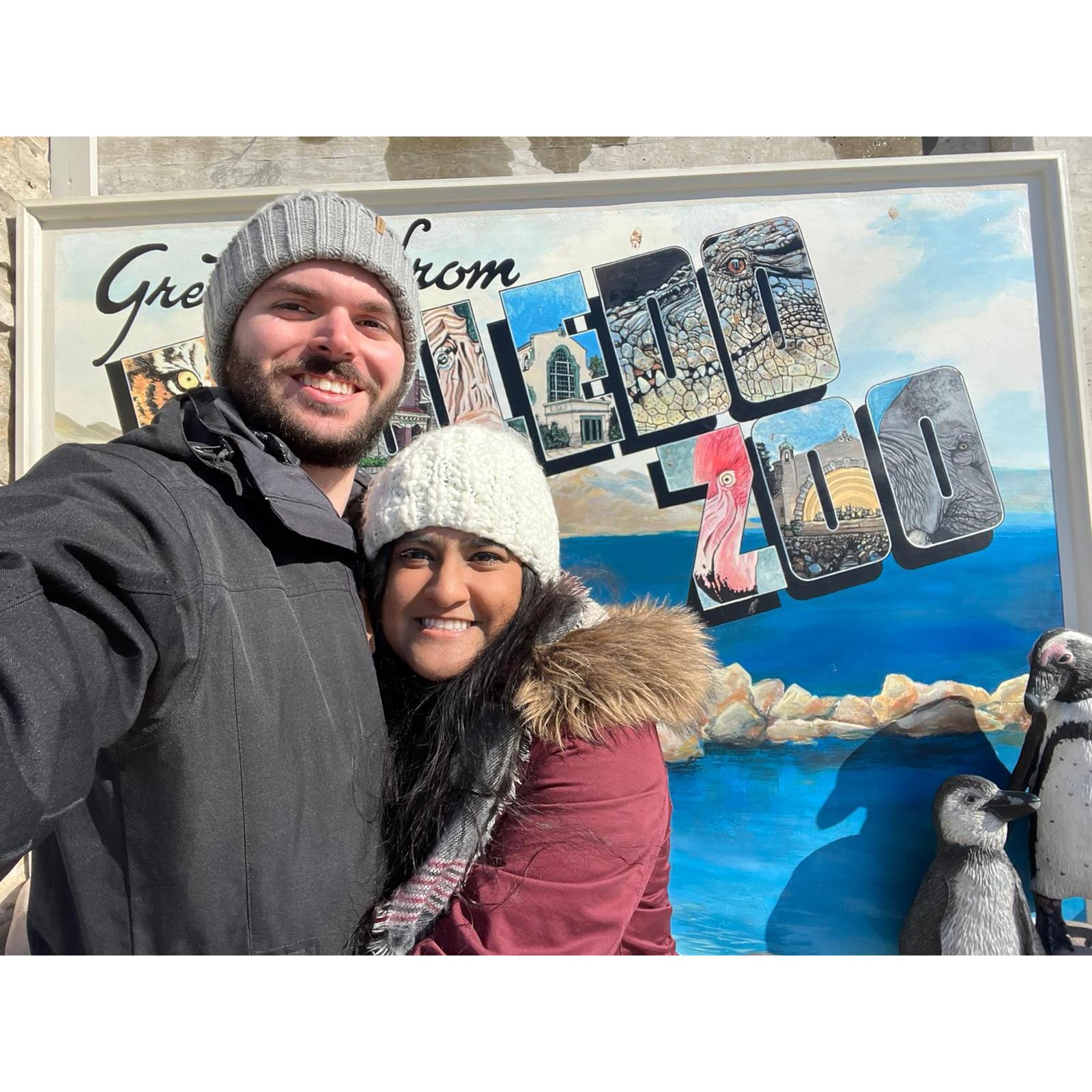 Toledo Zoo, Ohio, February 2022