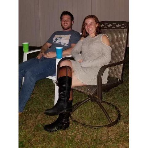 Moments after Bryant asked Gianna to be his girlfriend. This is our first photo together ever!