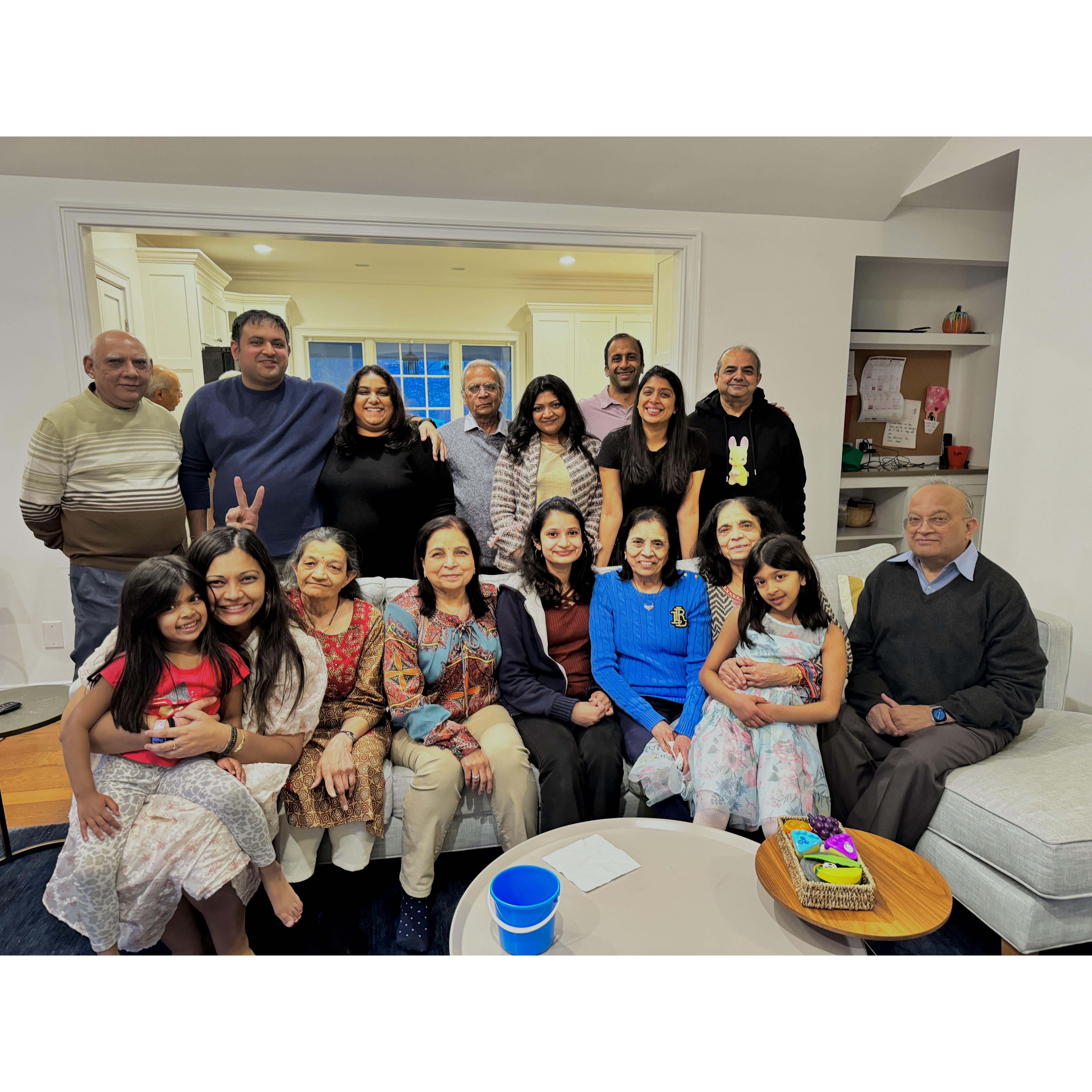 Kush meets the Desai's Dec 2023