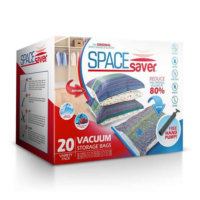 Meiqihome vacuum storage bags 7 jumbo, space saver sealer bags