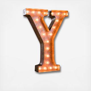 Letter Marquee Light