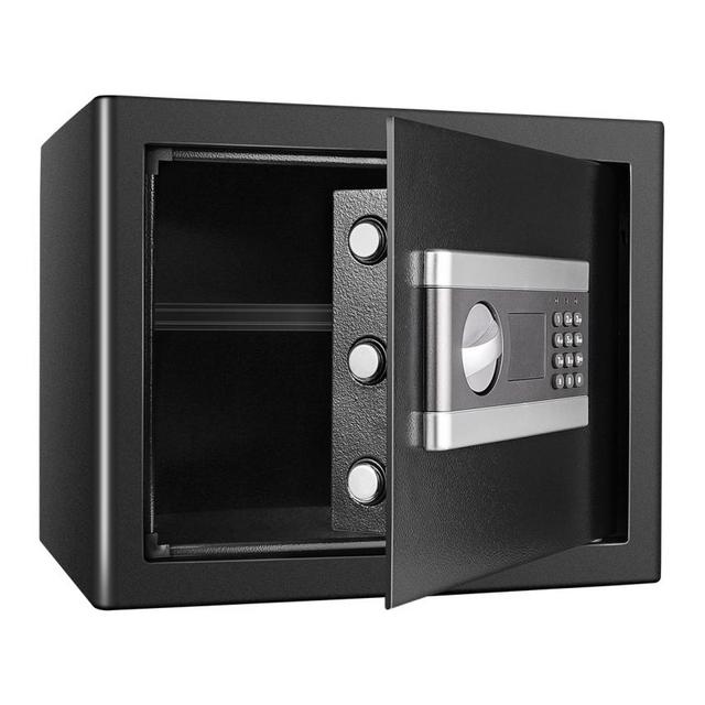 TTLifeSafe Fireproof and Waterproof Safe Safe-Electronic Steel Safe Security Home Safe Lock Box 1.0 Cubic Feet