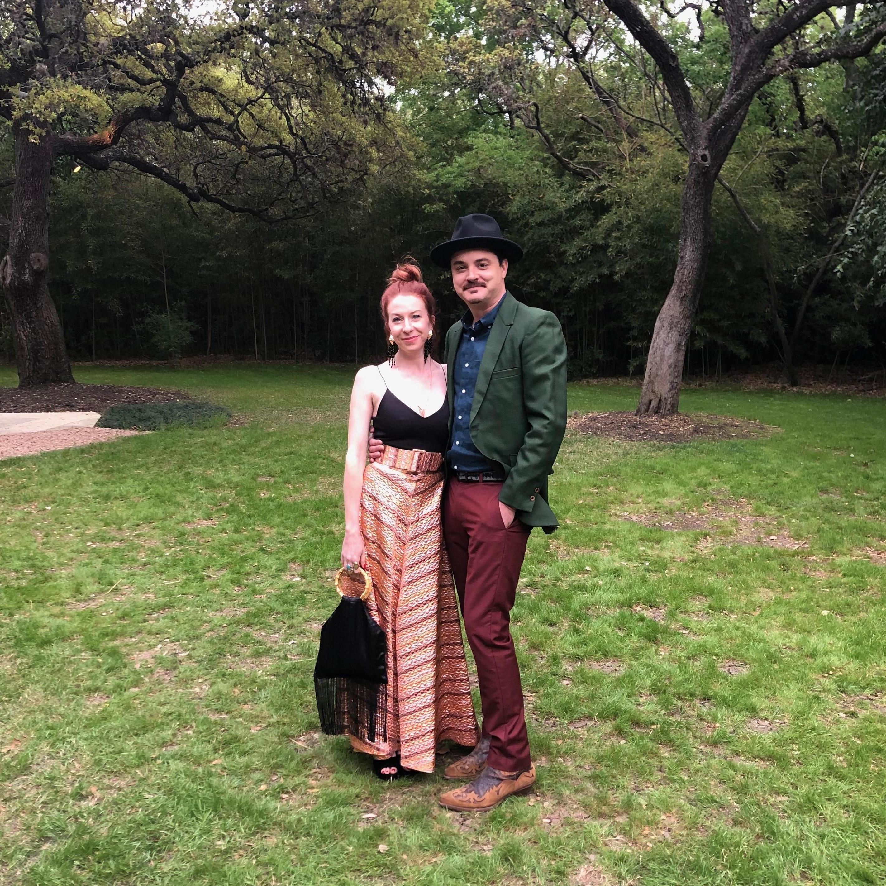 Fancy for our friends Drew & Cassidy's wedding in Texas