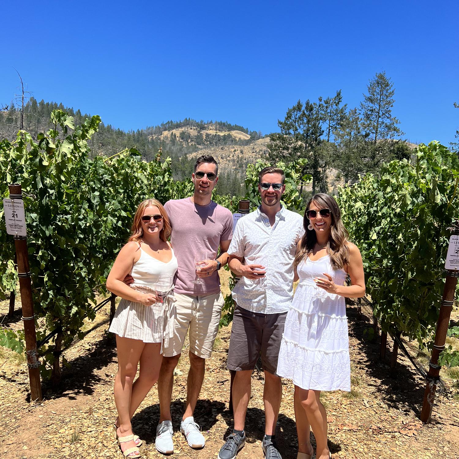 7/17/22 - Napa Valley with the Ott’s.