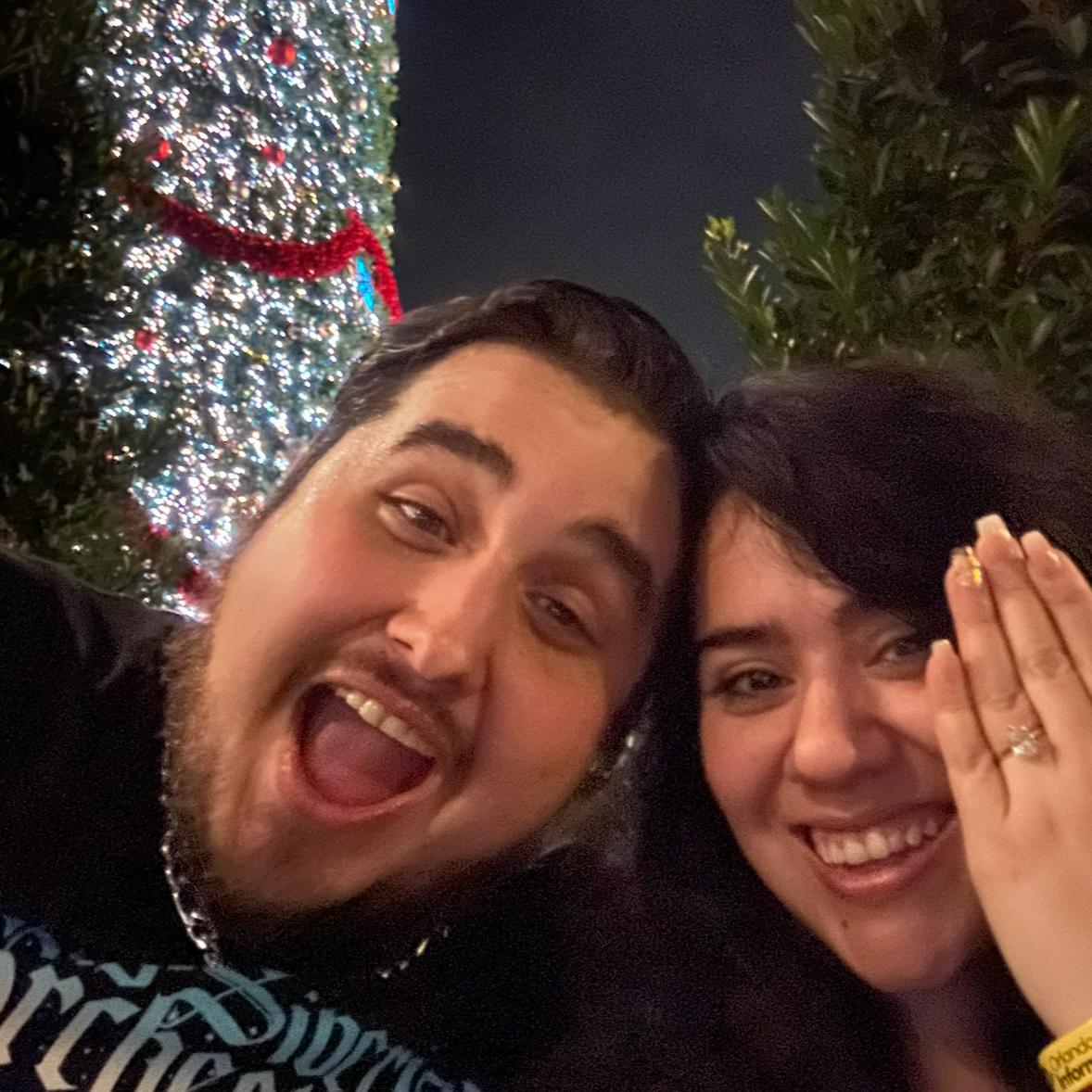 Universal as an engaged couple! Dec 2023.