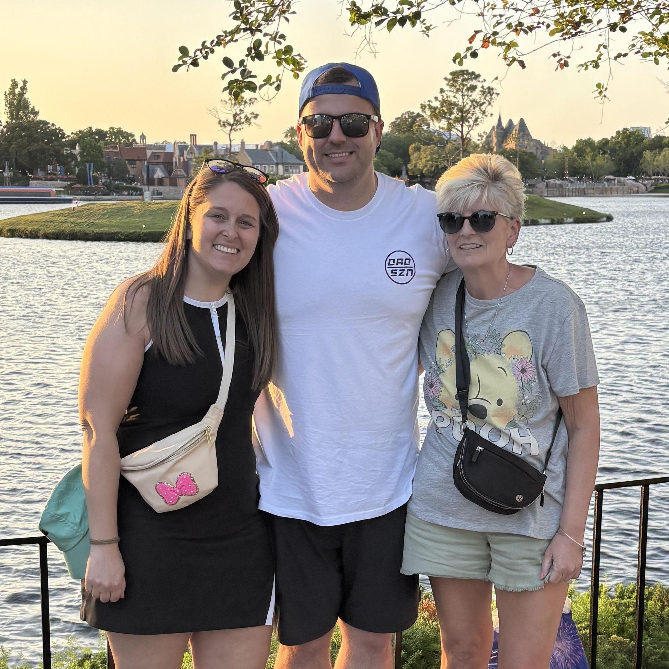 Patrick's two favorite girls!