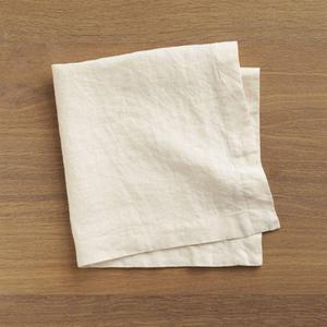 Helena Vanilla Ivory Linen Dinner Napkin