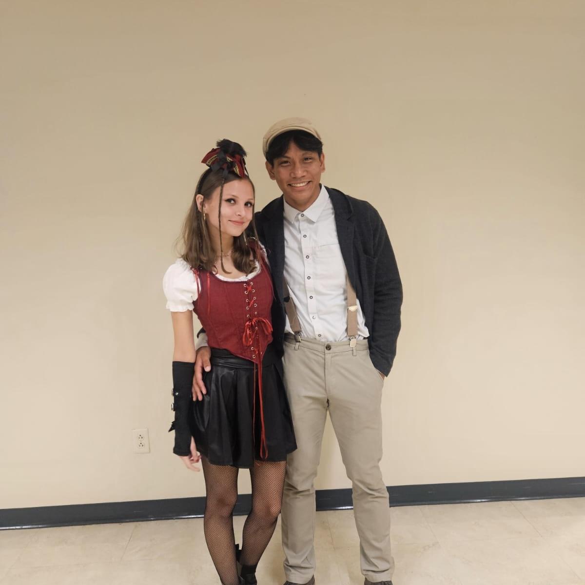 Our first Halloween spent in the Warwick River Dorm in October 2023.