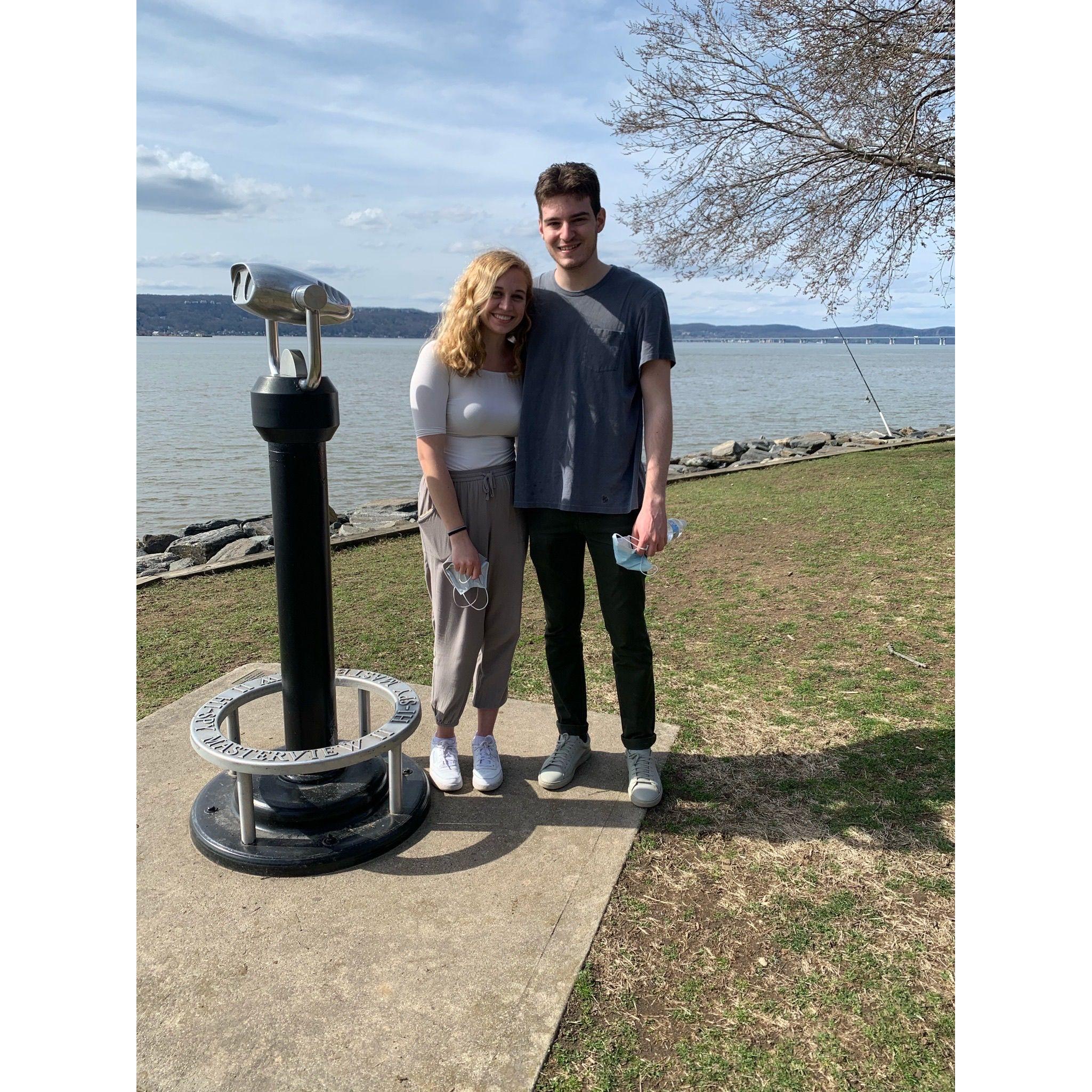 Our first trip to New York to meet Ben's family