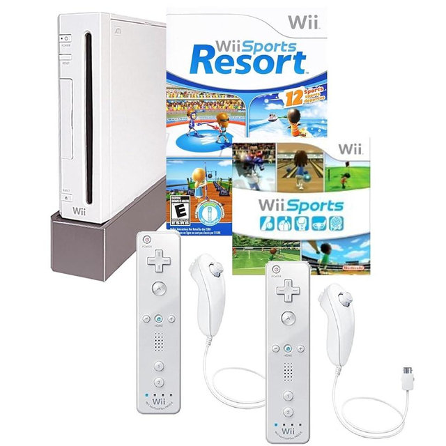 Nintendo Wii Sports & Resort Special Value Edition (Renewed) (2 Player White)
