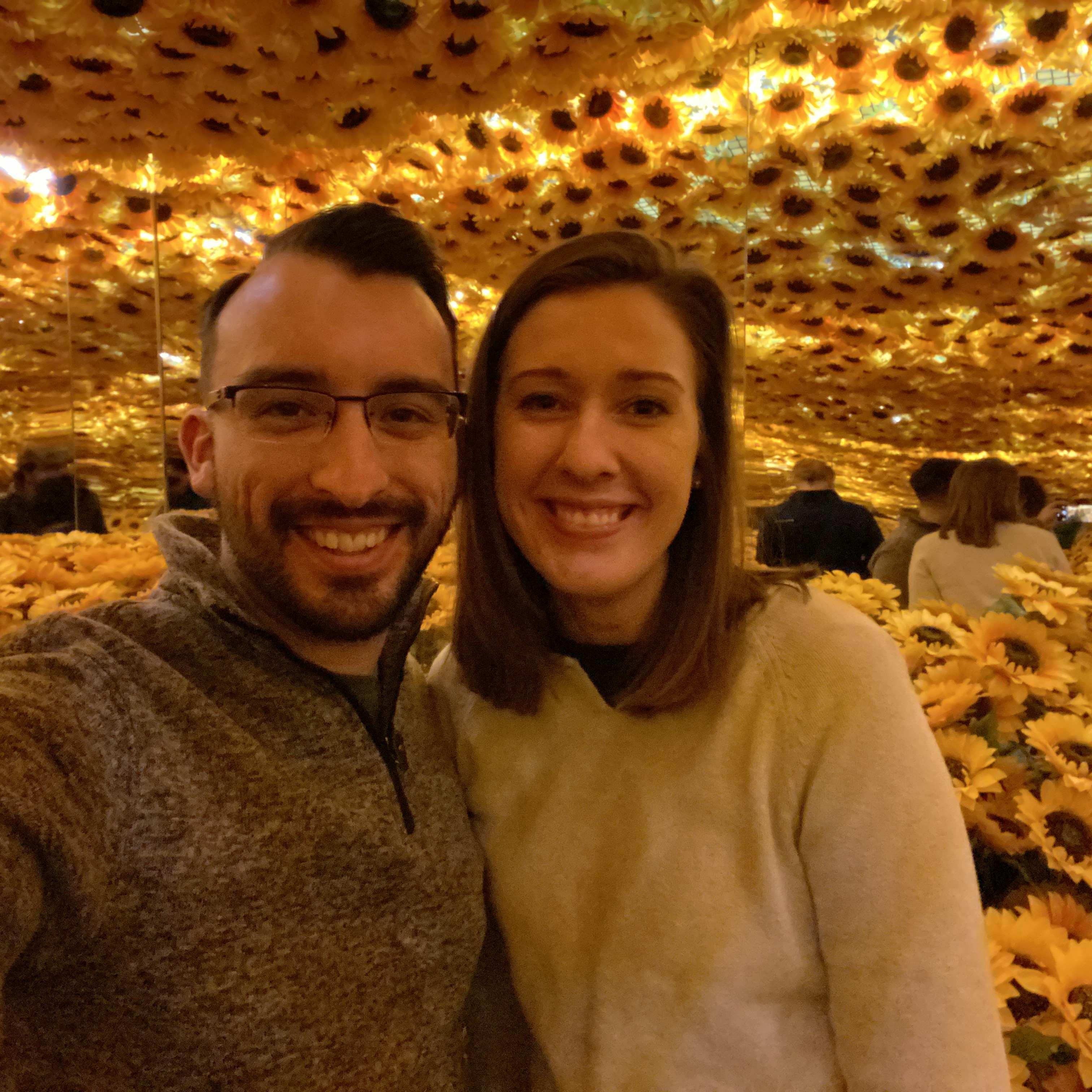 We visited a Van Gough exhibit in Kansas City