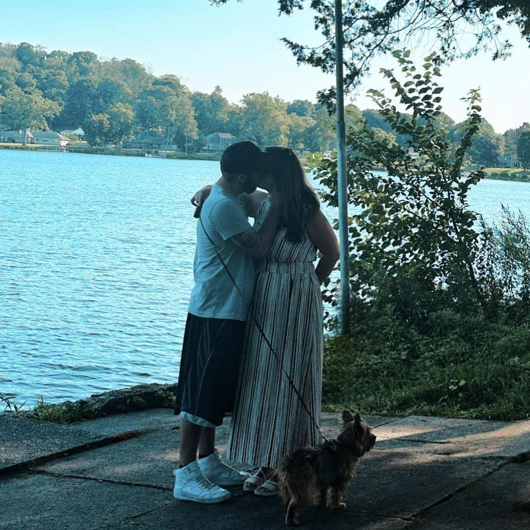 Makayla is a really good photographer and snagged this cute pic near the water on an afternoon outing.