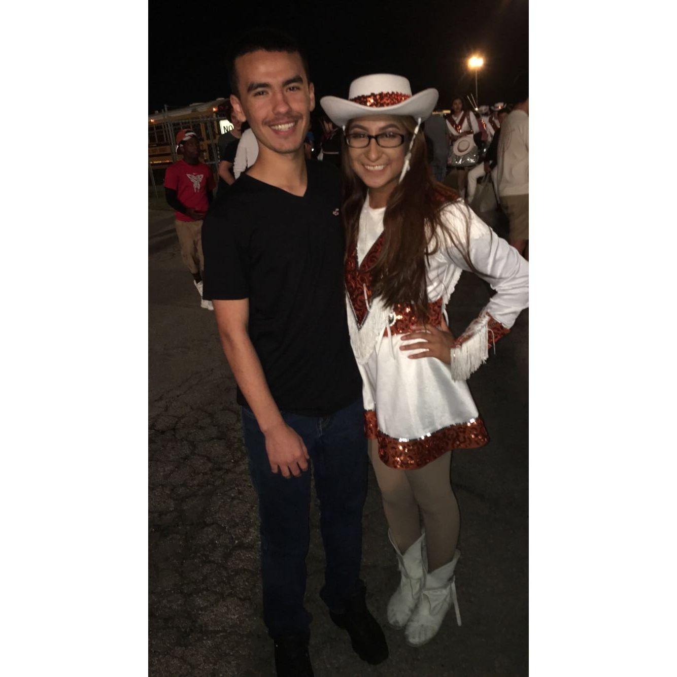 Our very first picture together-Nuestra Primera fotos juntos (2017)