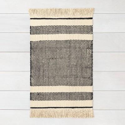 2'x3' Jute Rug Black - Hearth & Hand™ with Magnolia