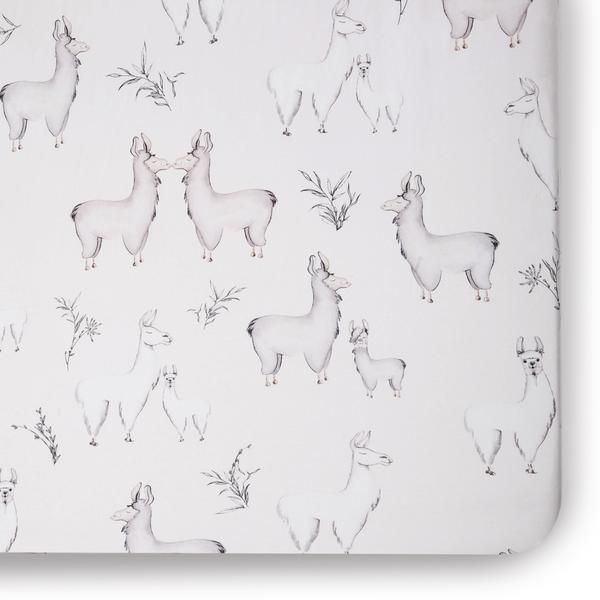 Llama Crib Sheet