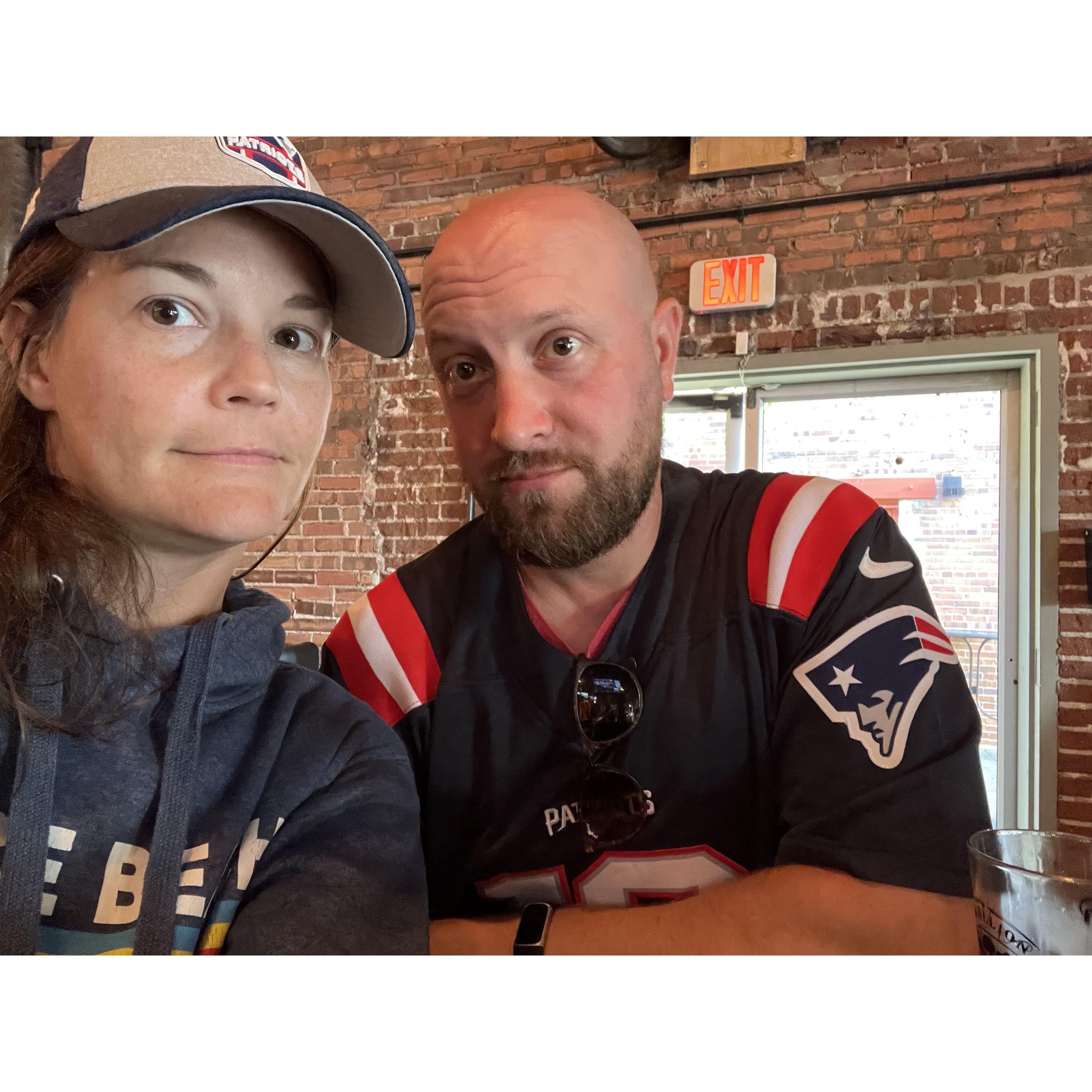 Patriots over Packers!