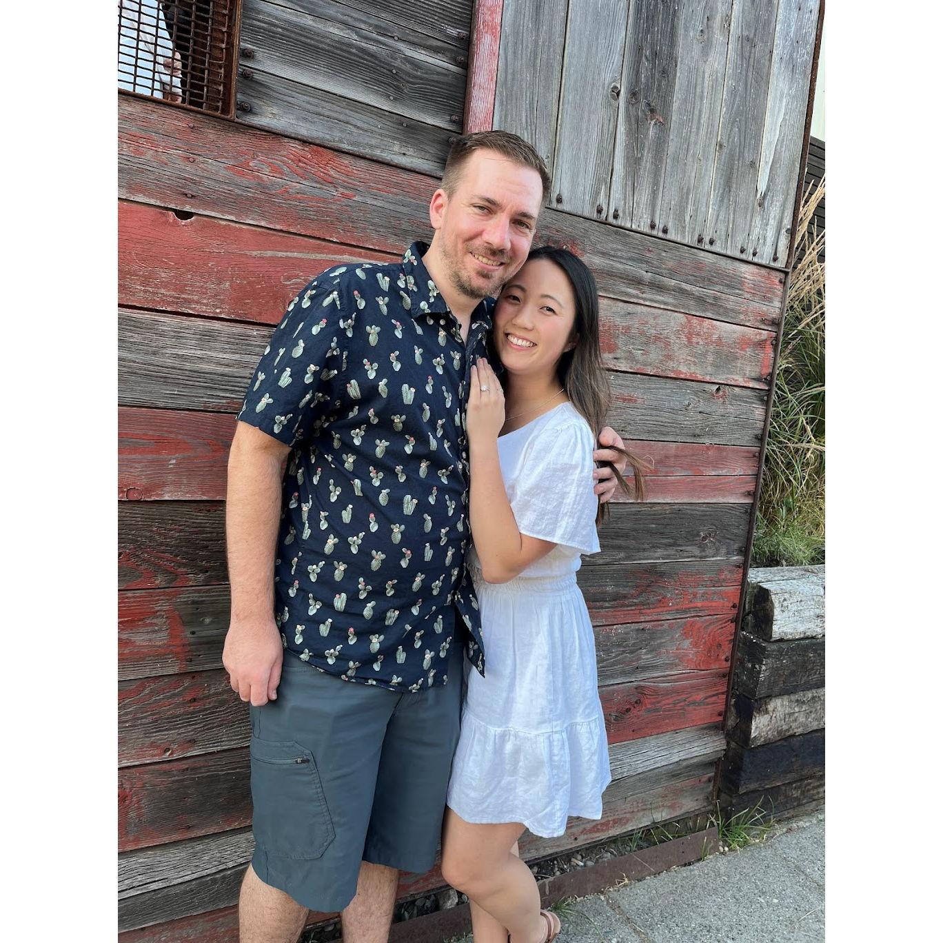July 30, 2023 She Said Yes!