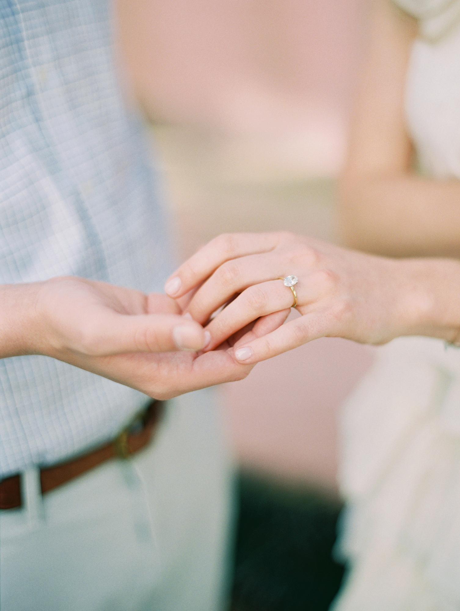 My ring was designed by the amazing Anna P. Jay! We selected the diamond together at her Nantucket office during our annual trip up to Cape Cod in 2022.