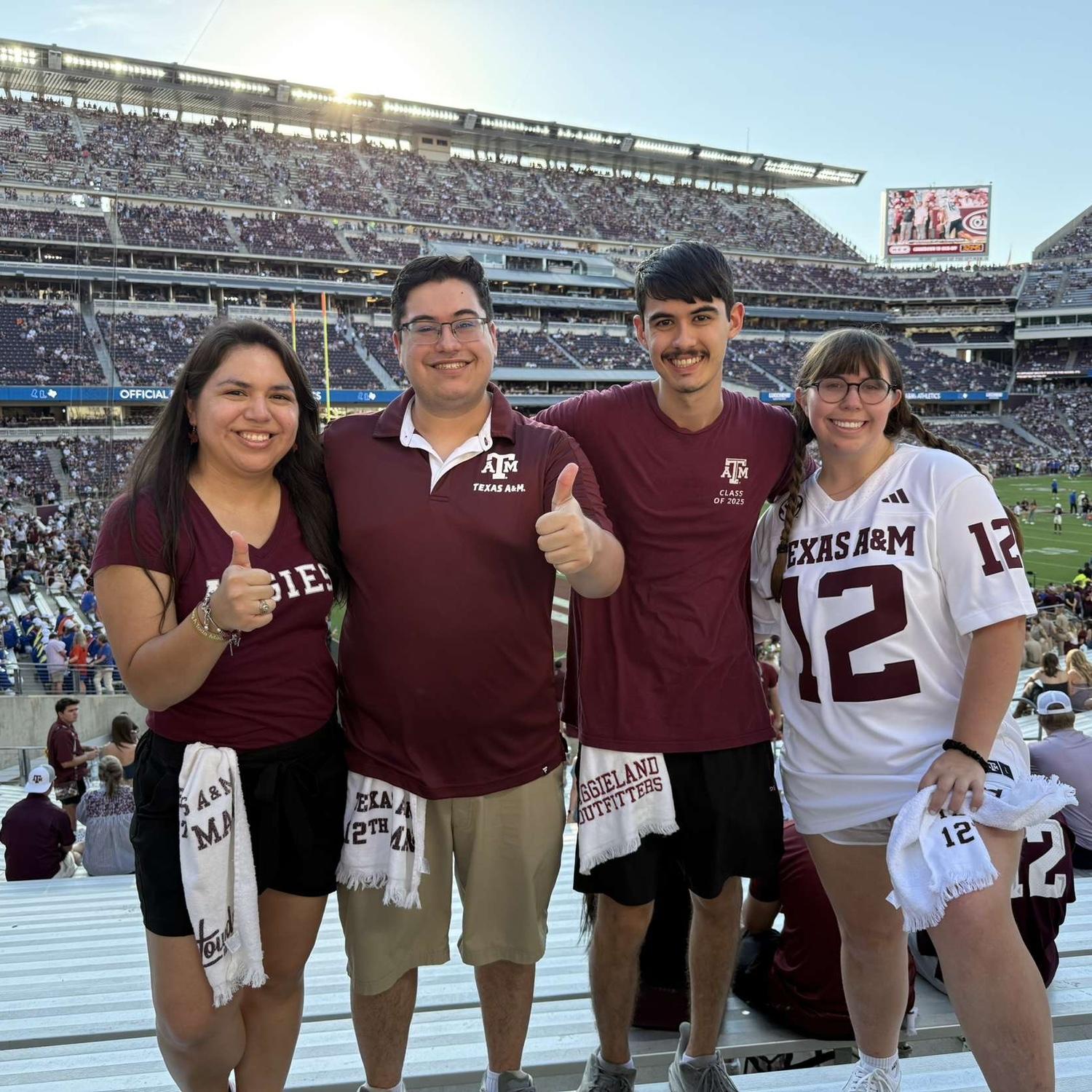 Kyle Field | 10.12.2025 | A&M v. Florida game with Noah's brother and cousin 🏈