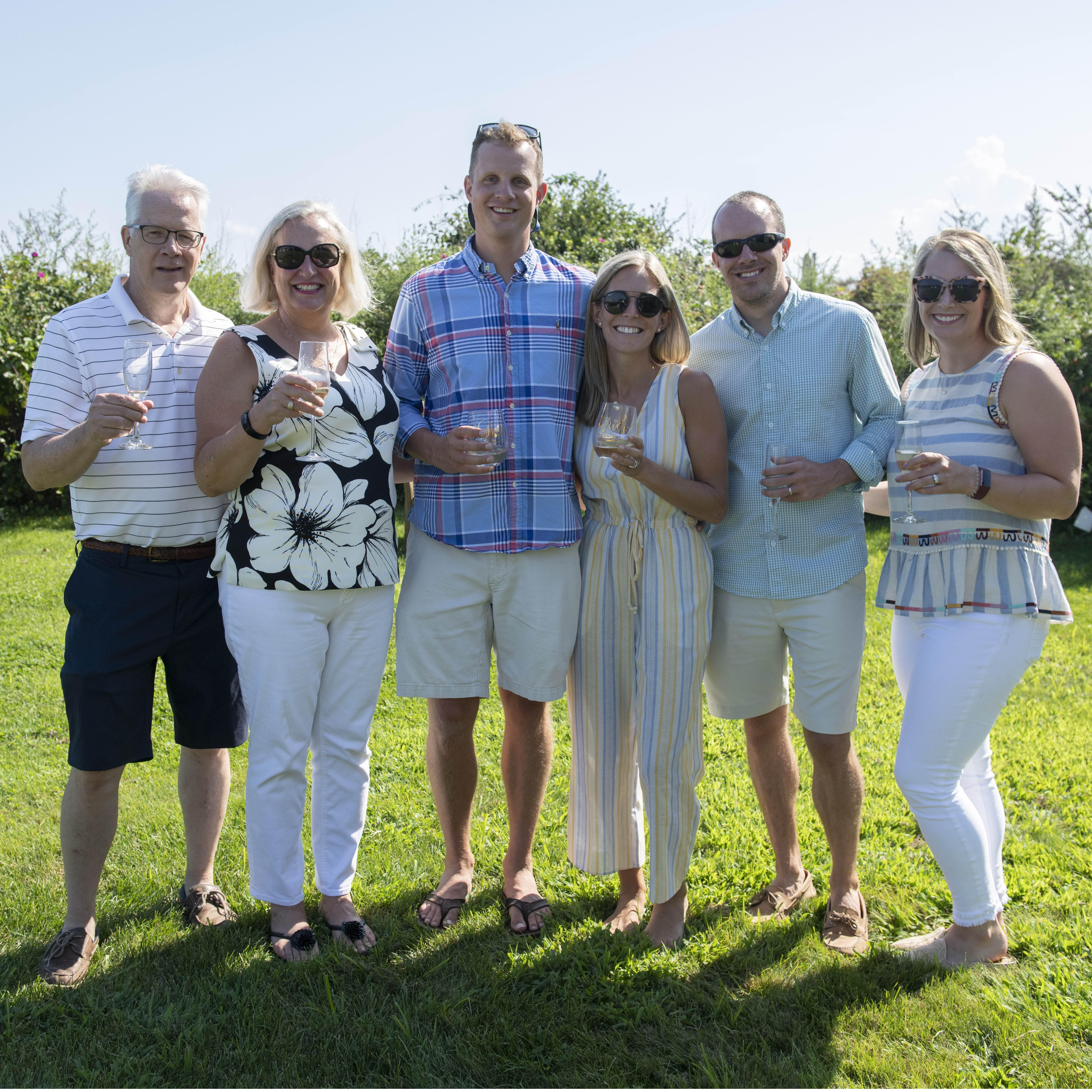 Cheers to the Petry family (minus Harris!)