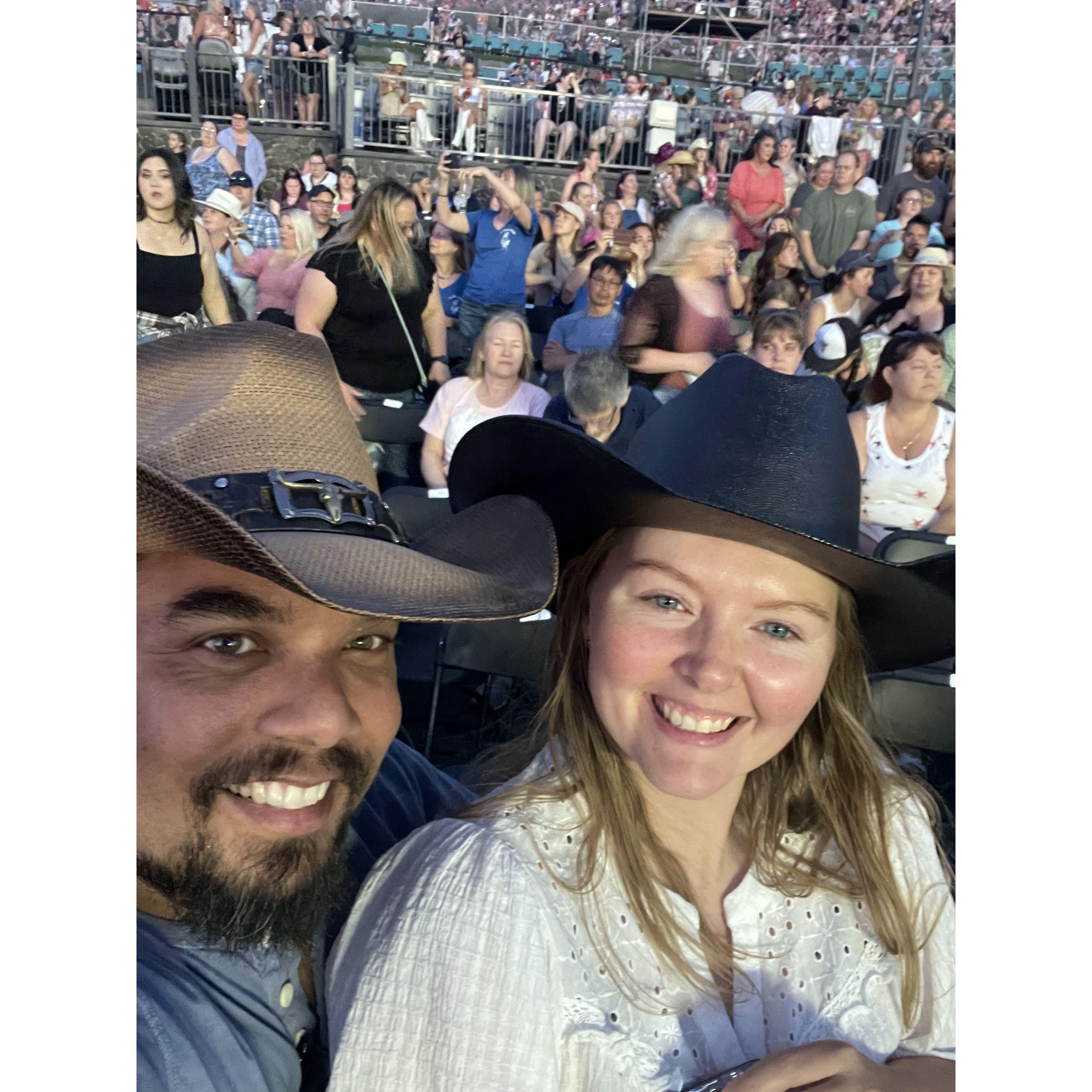 our first concert