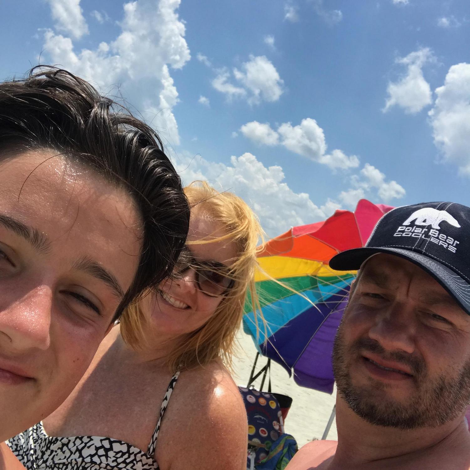 Hilton Head Island with the crew.