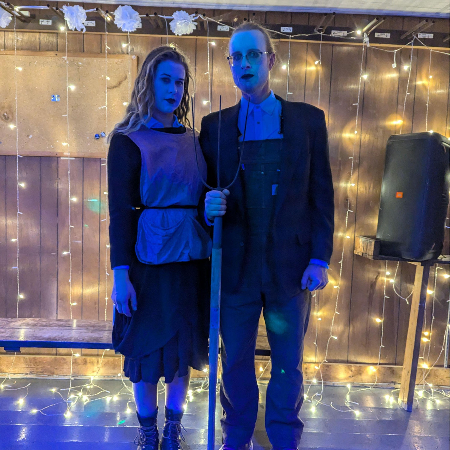 Pun-themed Halloween: "American Goth"