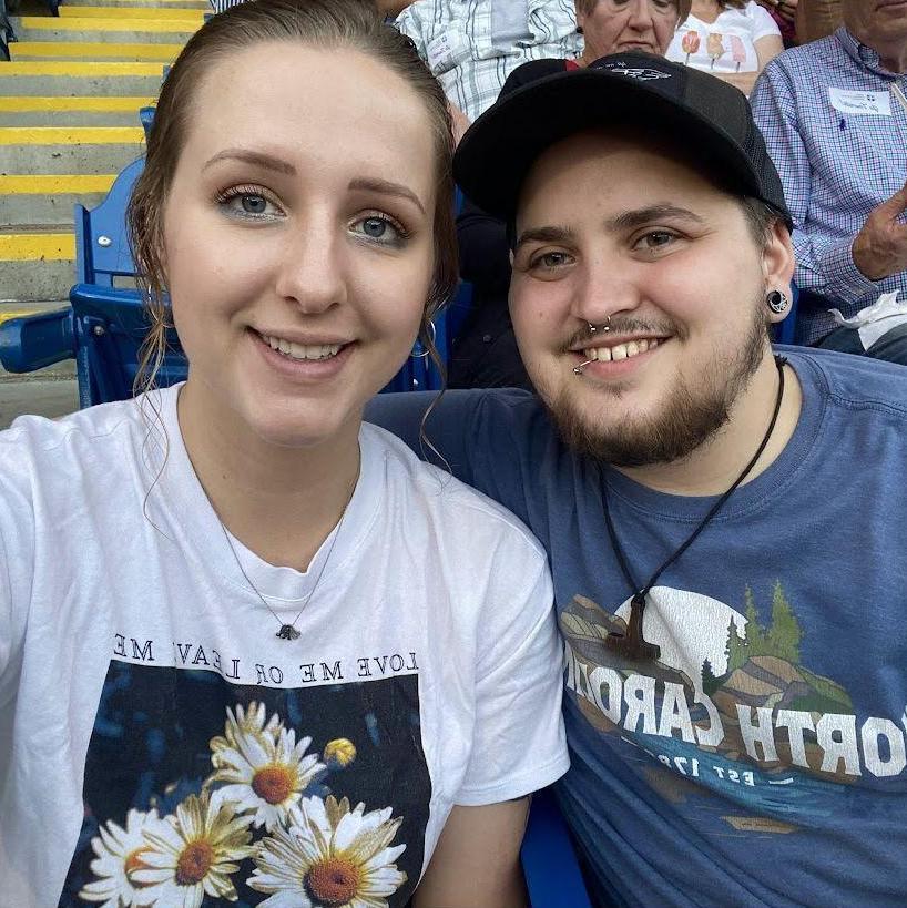 Asheville Tourists Baseball Game for Brett's Birthday (June 2023)