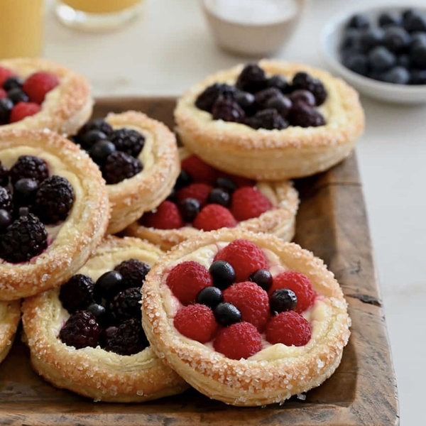 Fresh Pastries for Breakfast
