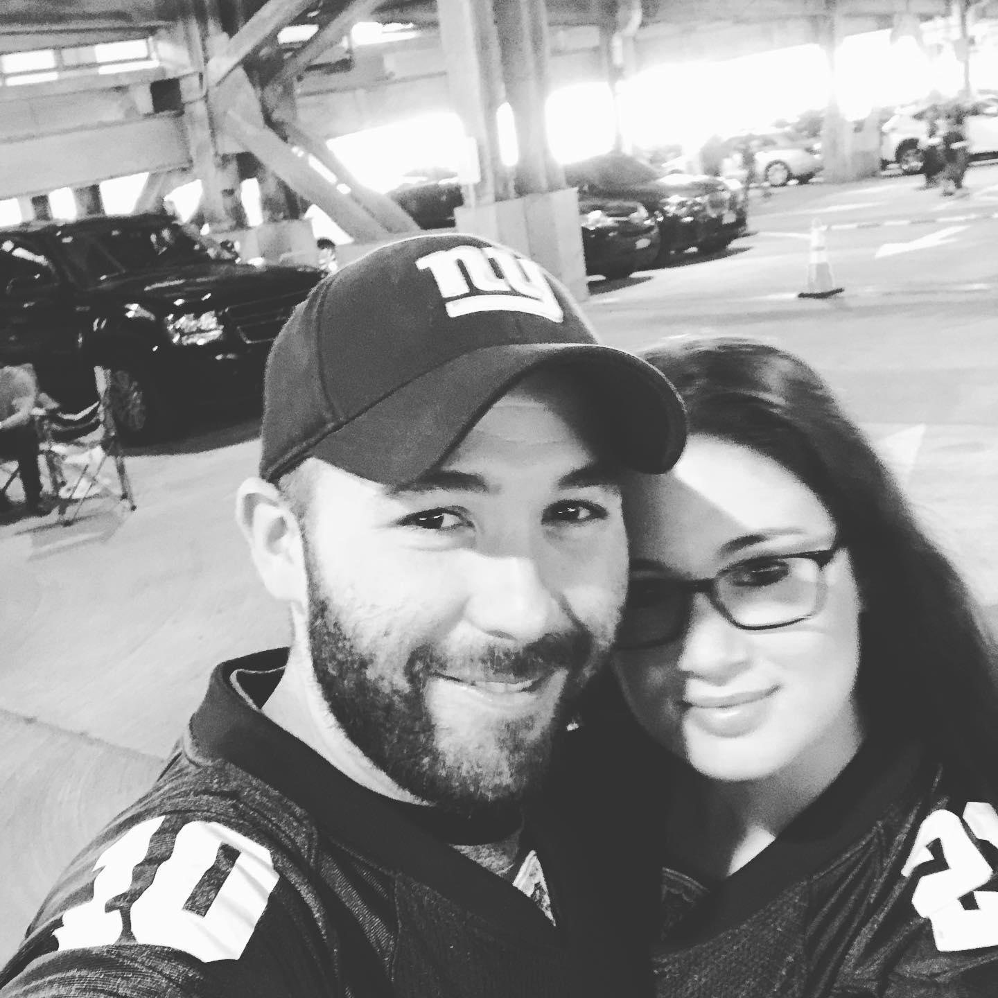 Tailgating before a Giants game!