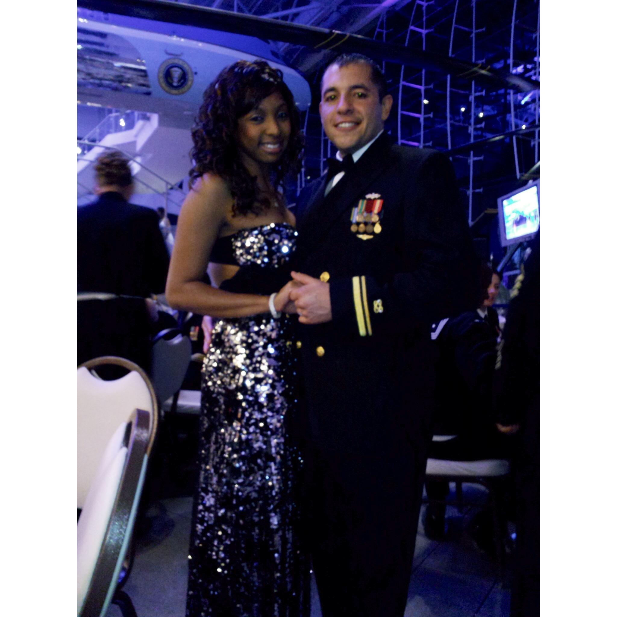Our 1st Navy Ball together... March 2013