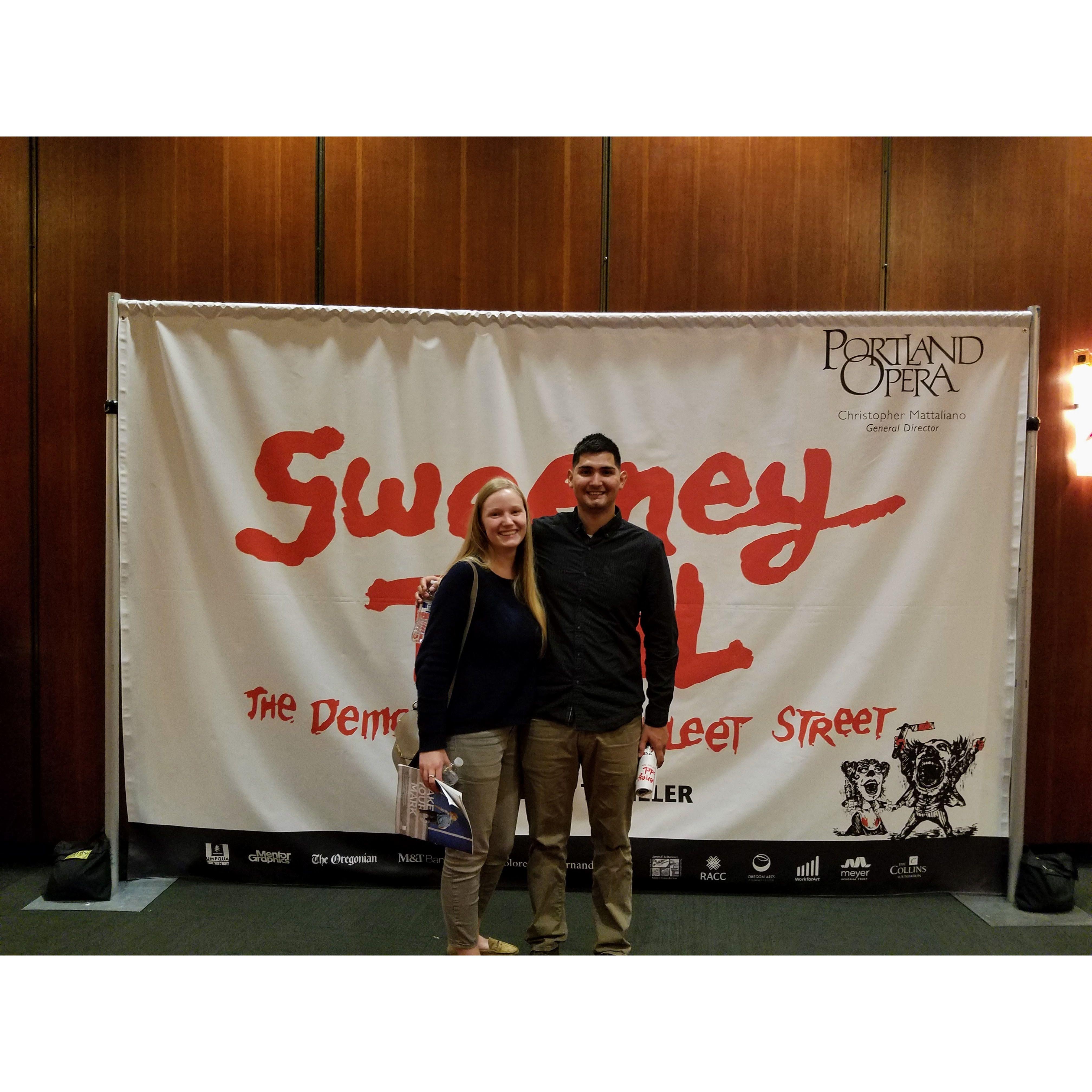 Sweeny Todd, June 2016.