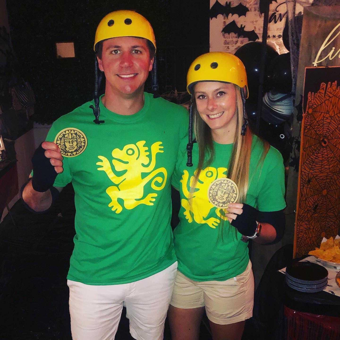Halloween costumes - Legends of the Hidden Temple, Green Monkeys!