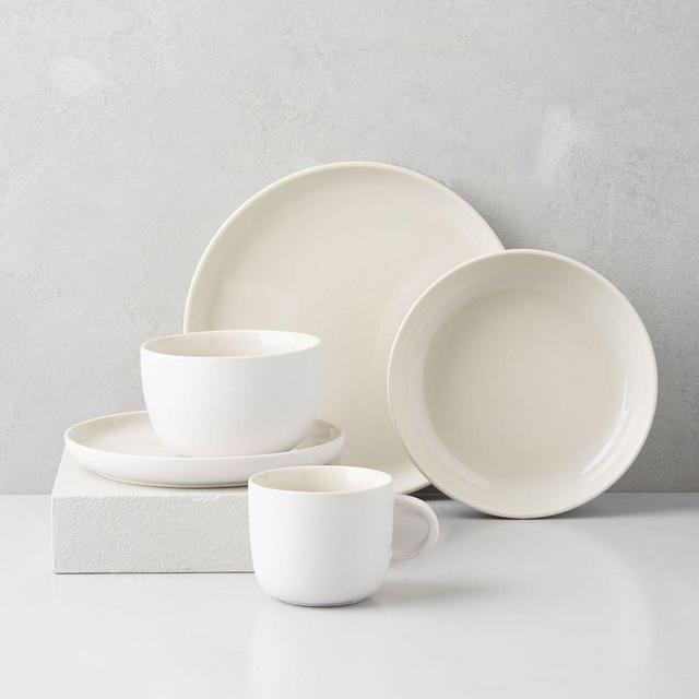 Kaloh Dinnerware, Set of 20, Stone