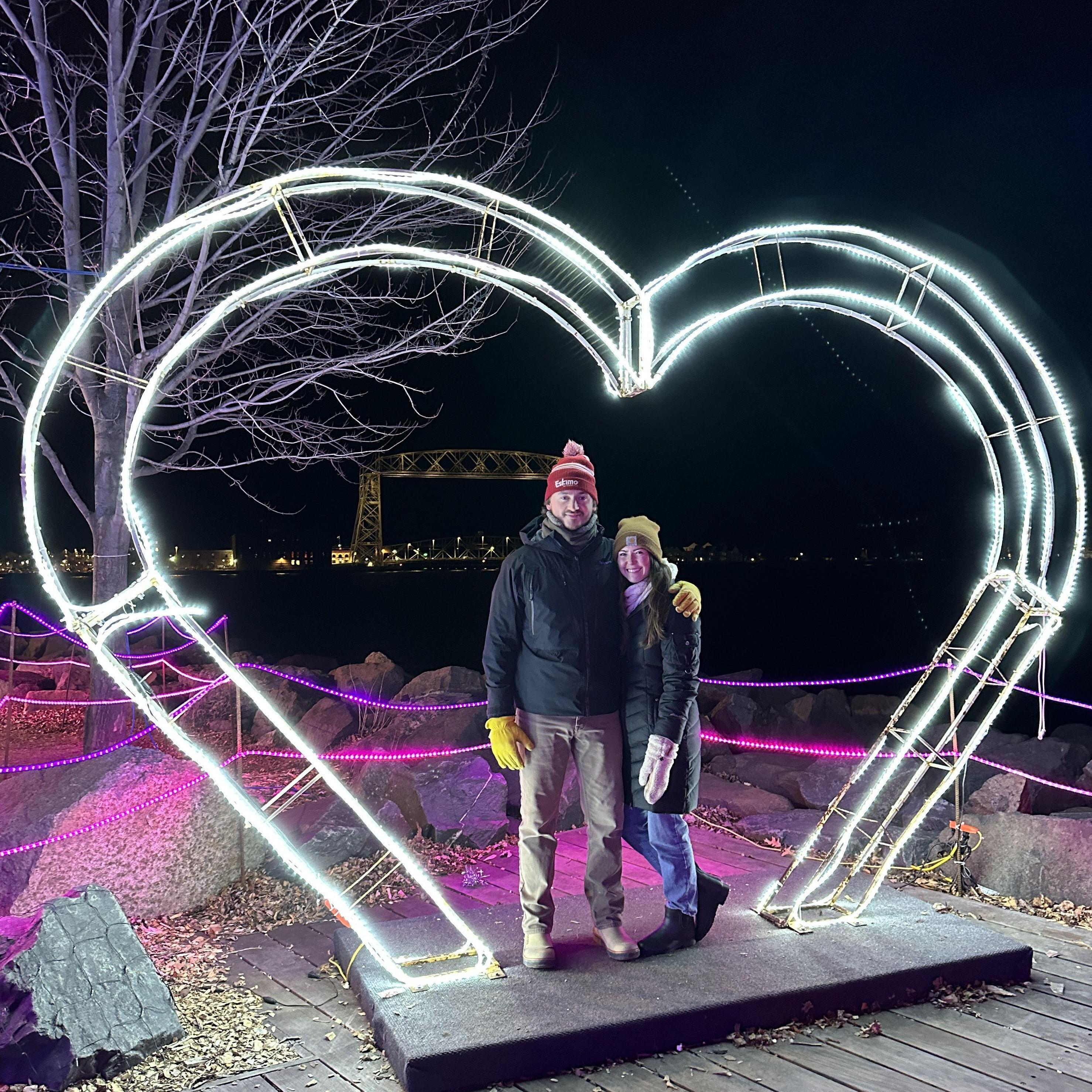 Bentleyville with my fiance