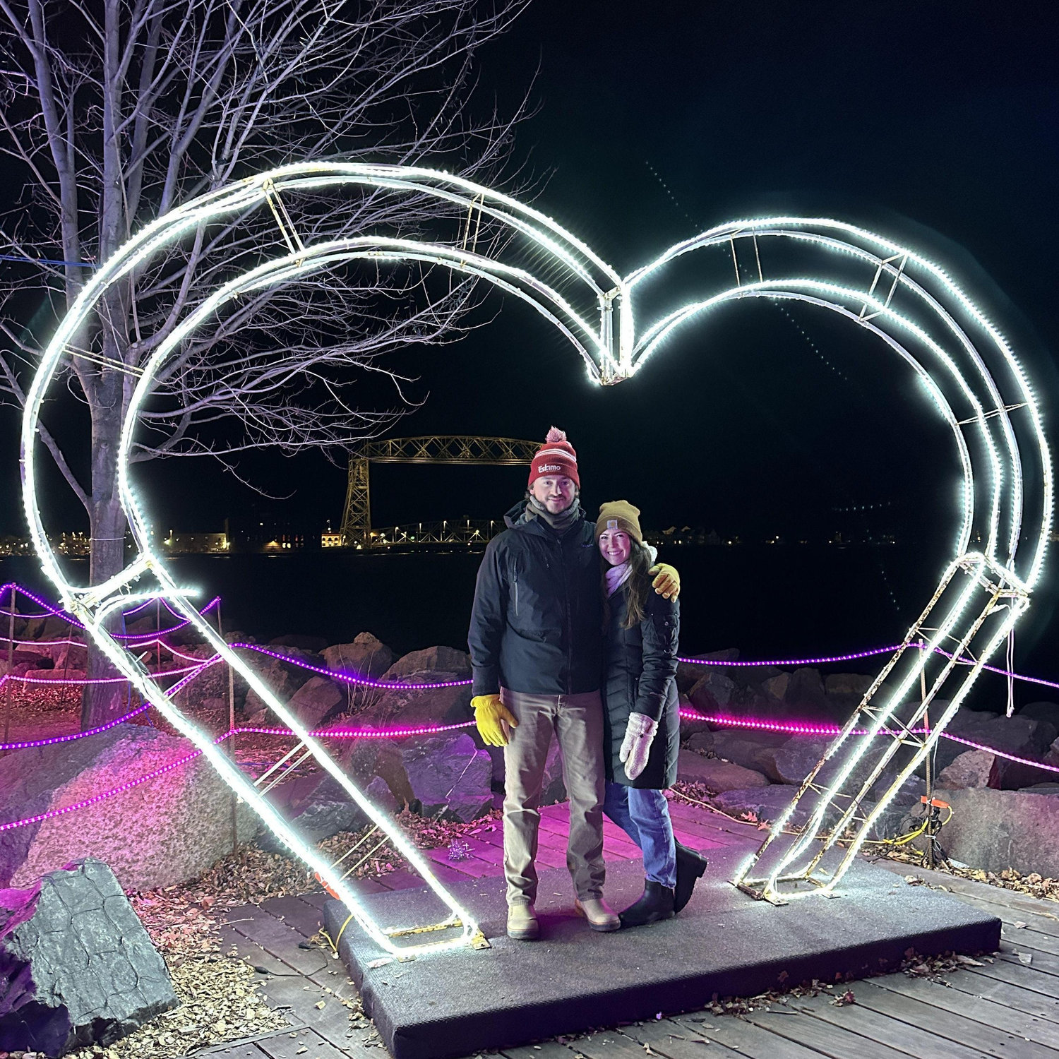 Bentleyville with my fiance