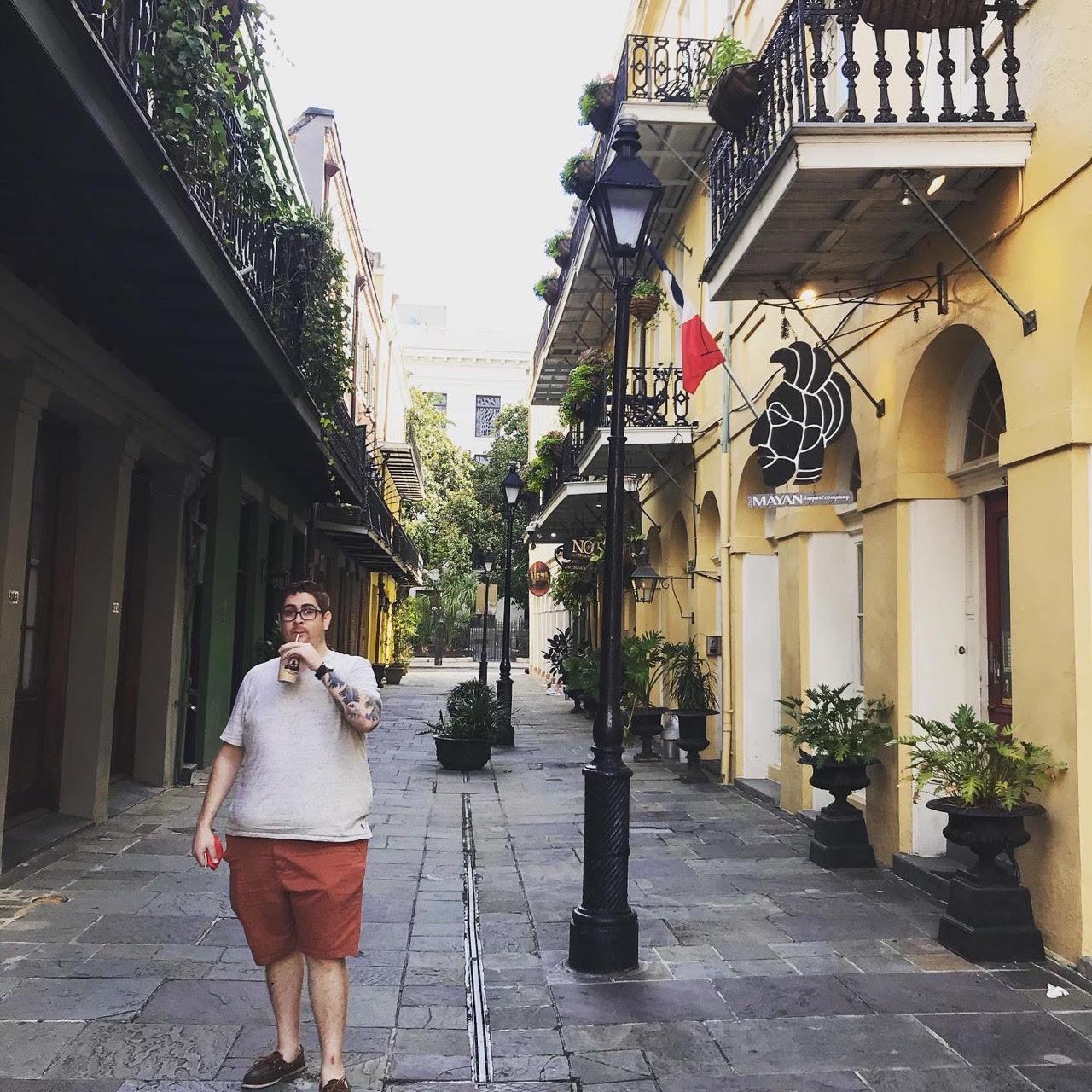 On our way out to Texas, we had a pit stop in New Orleans overnight. On Sunday, before continuing on to Houston, we had beignets and a quick walk-through of the French Quarter.