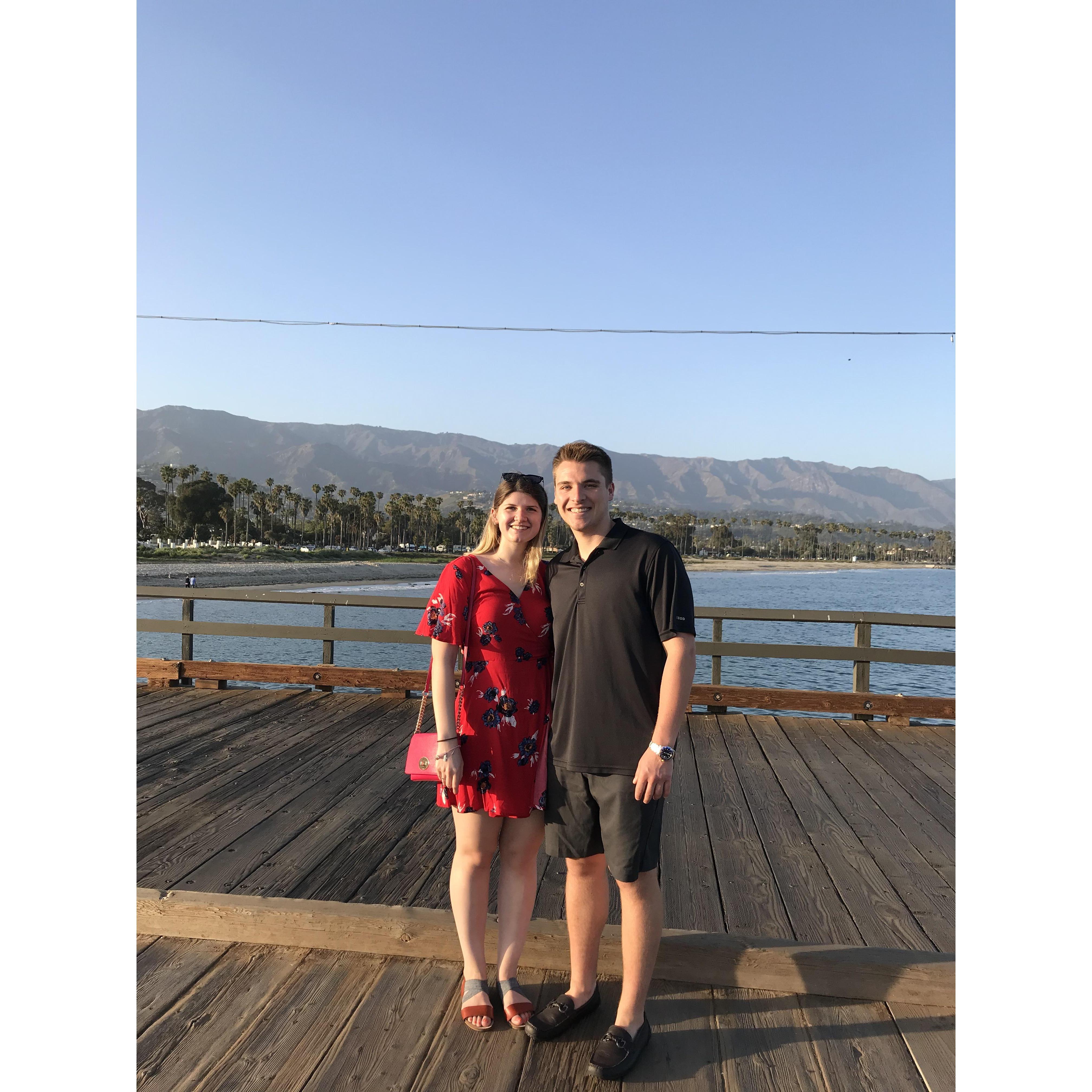 vacation in Santa Barbara, CA