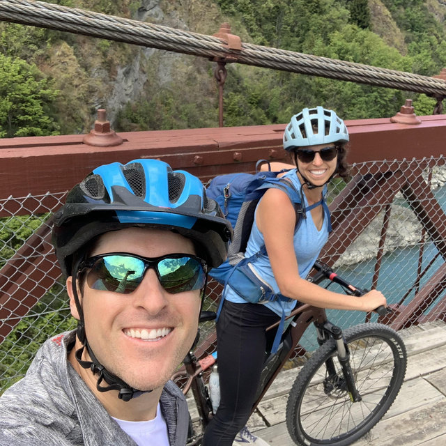Biking Day during our honeymoon