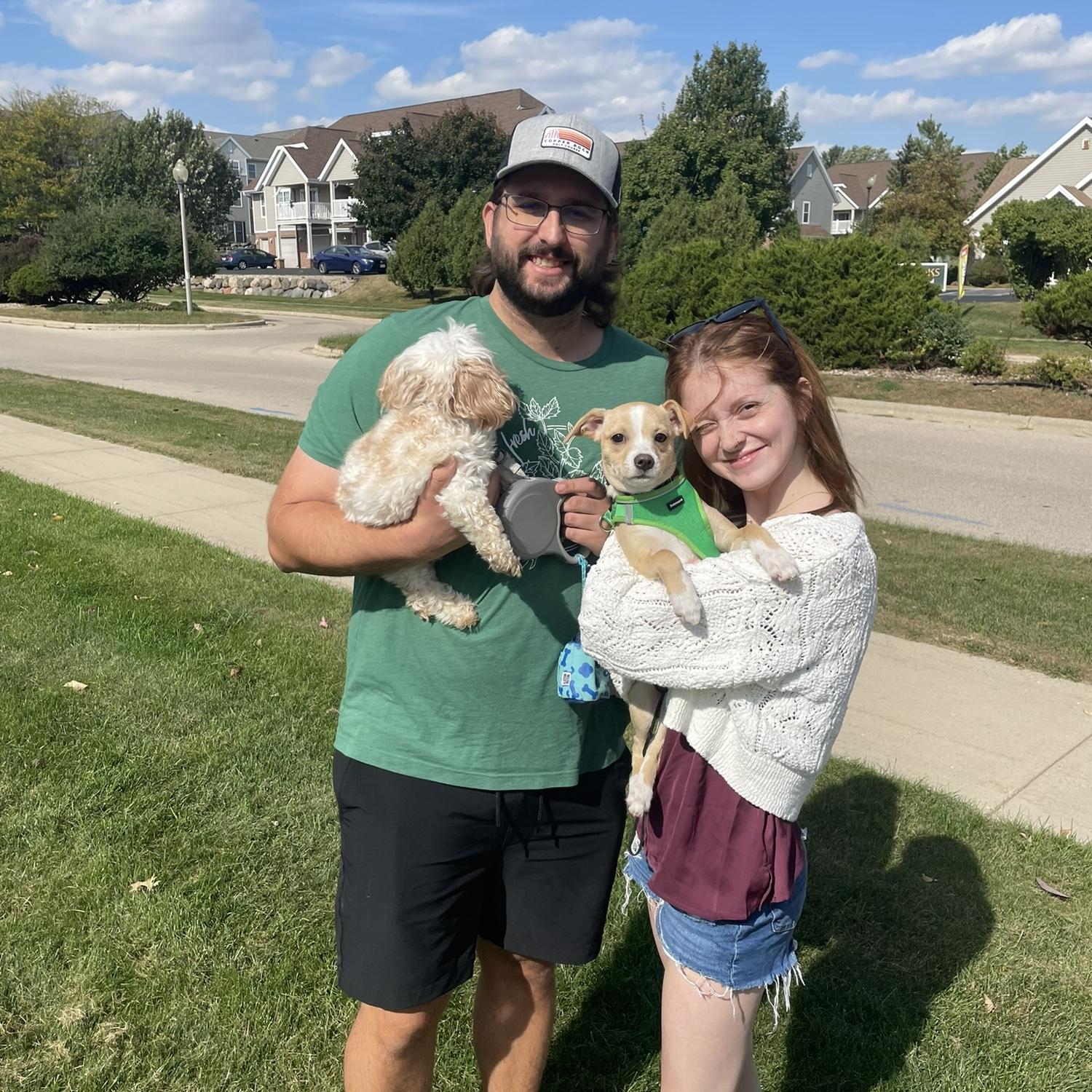 When we adopted Poppy!