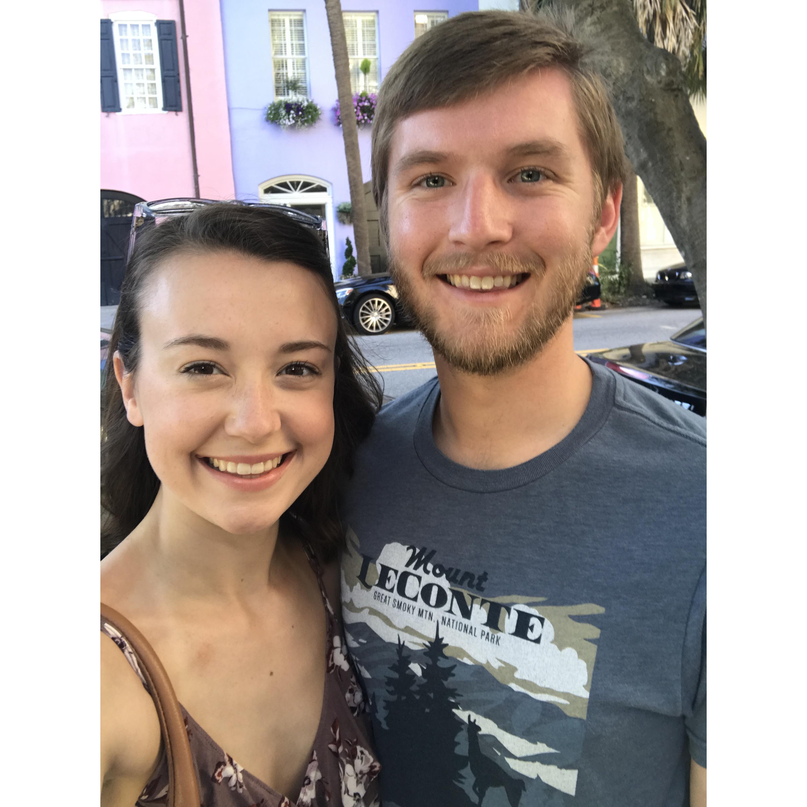 Charleston trip before Aliza went across the pond for the summer